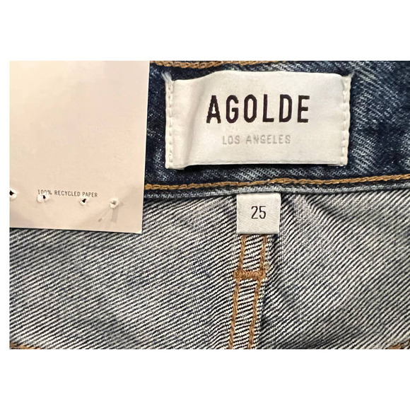 AGOLDE Dee Vintage High Rise Short (25) - Picture 5 of 7